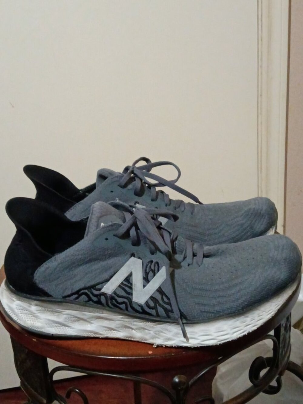 New Balance Fresh Foam x 1080v10 Men's Size 12 2E Sneakers Blue Black